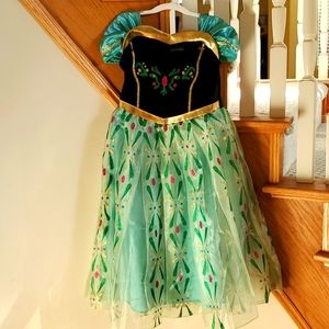Anna Frozen Costume Dress